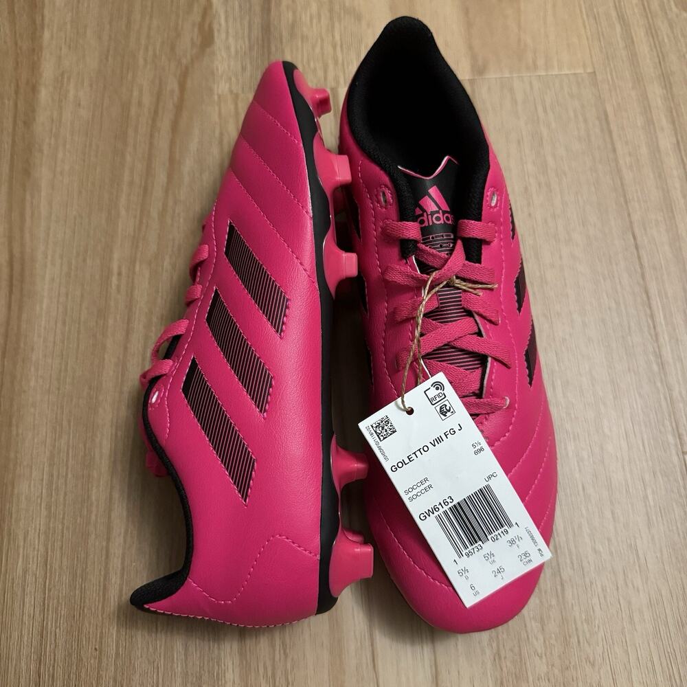 adidas Goletto VIII FG J GW6163 Kids’ Soccer Cleats Size 5.5 New